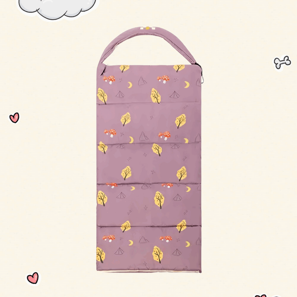 Wisteria Purple Kids Sleeping Bag image 1