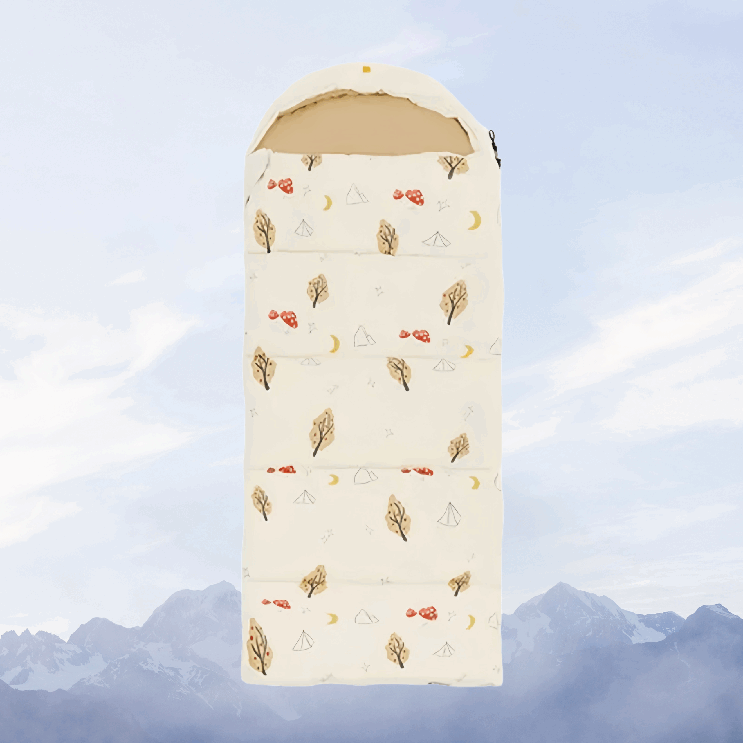 Cocoa Cream Kids Sleeping Bag image 1