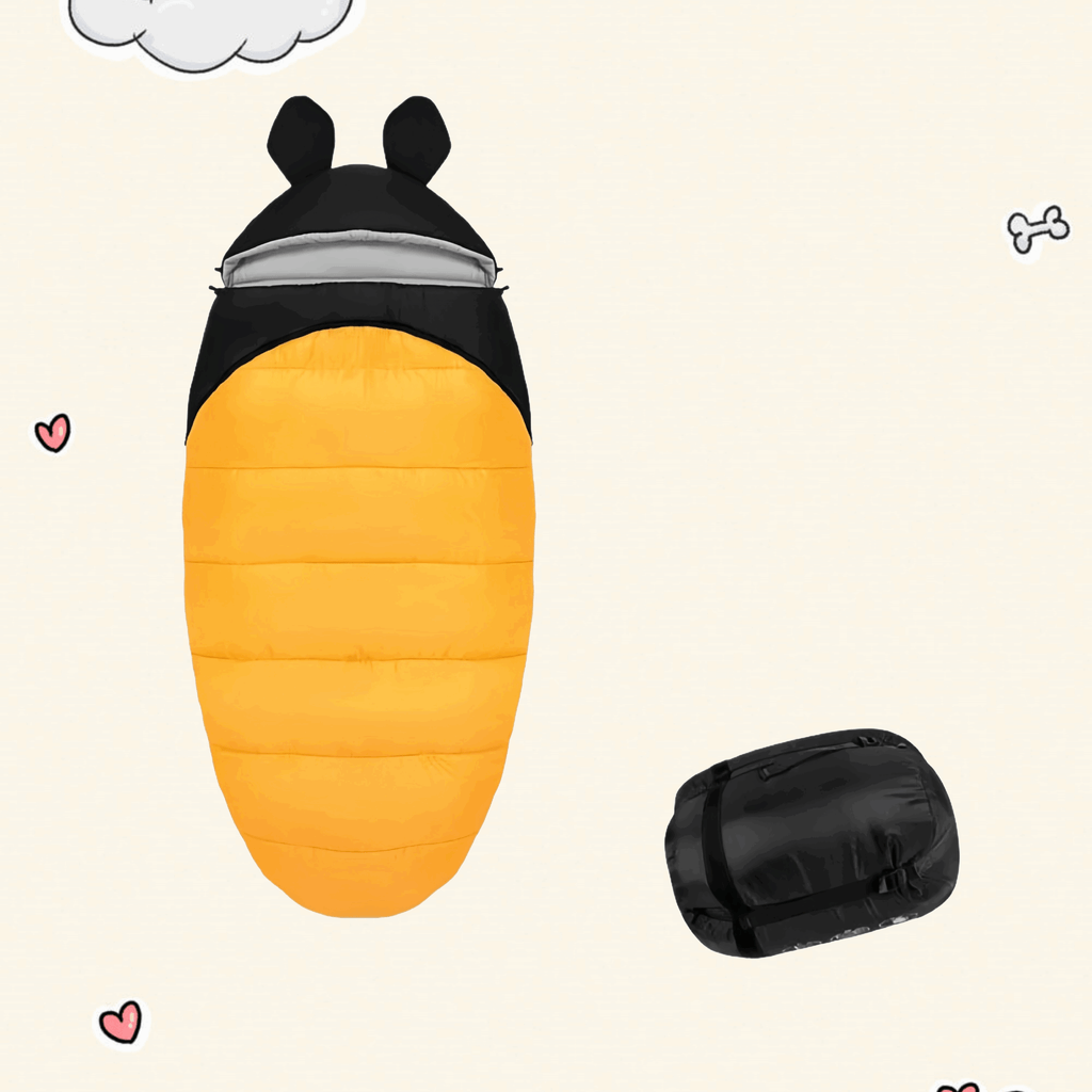 Yellow Outdoor Sleeping Bag image 1