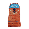 Orange Kids Envelope Sleeping Bag – Four-Season Outdoor Camping image 0