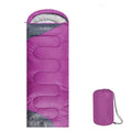 Purple & Gray Adult Sleeping Bag image 0