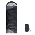 Black & Gray Adult Sleeping Bag image 0