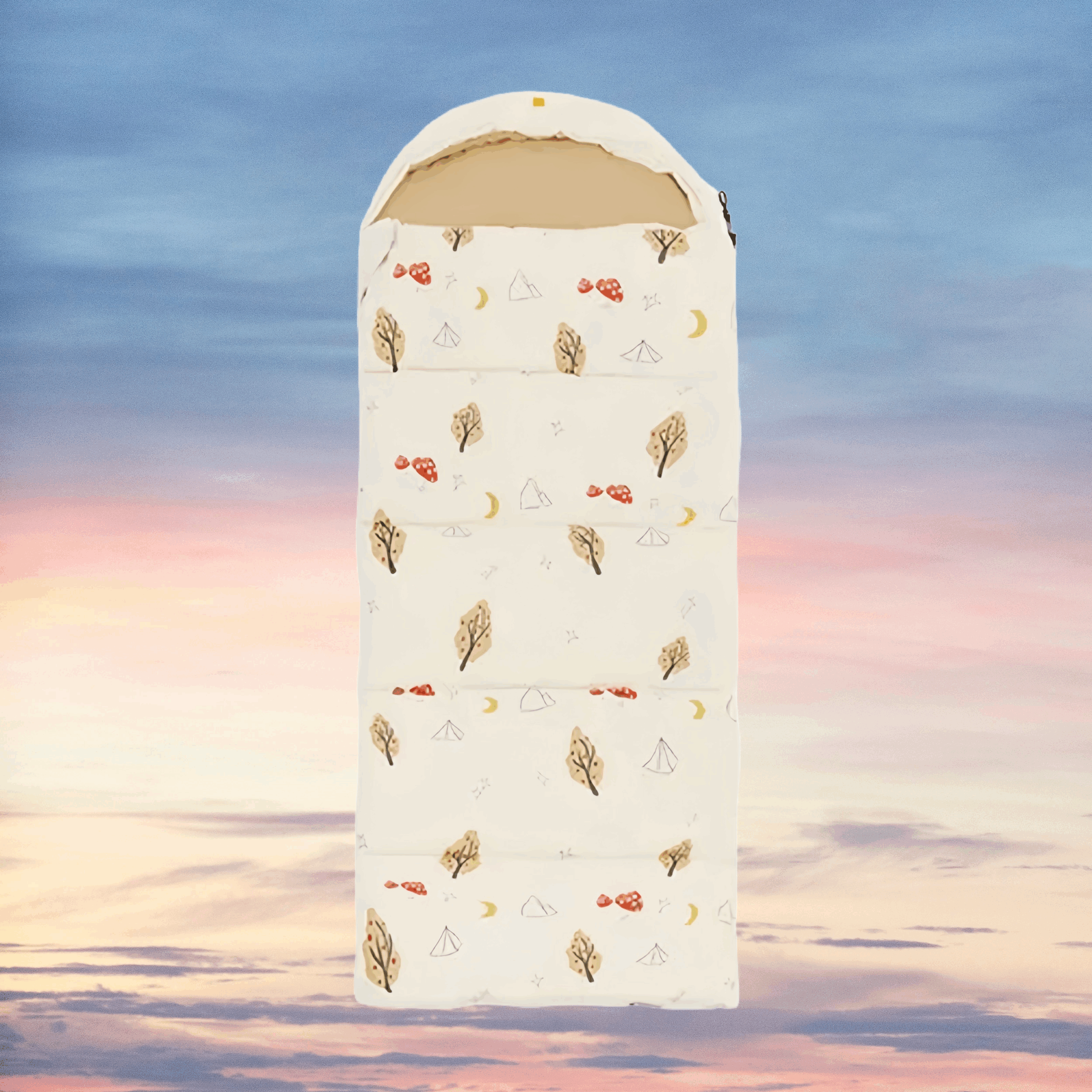 Cocoa Cream Kids Sleeping Bag image 2
