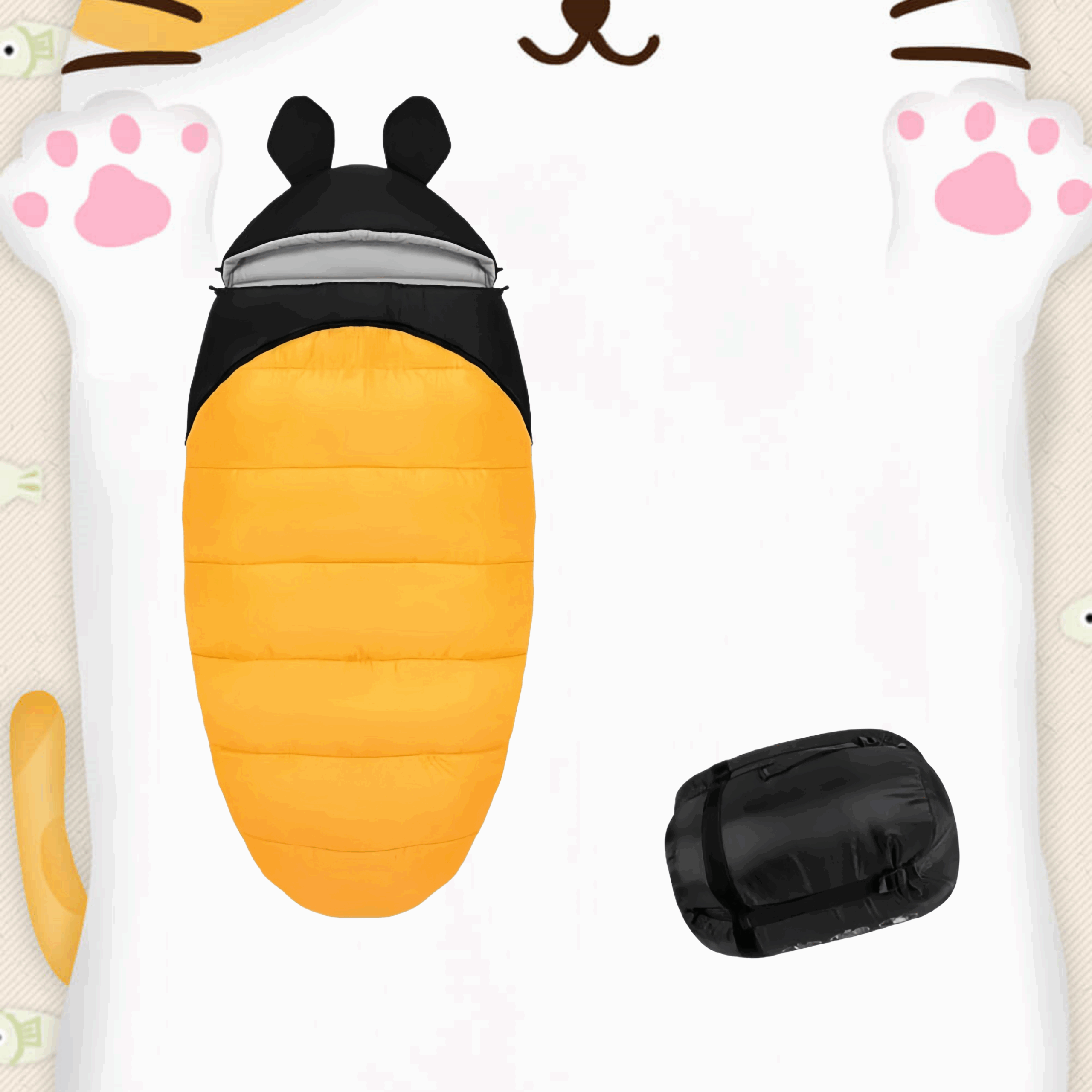 Yellow Outdoor Sleeping Bag image 2