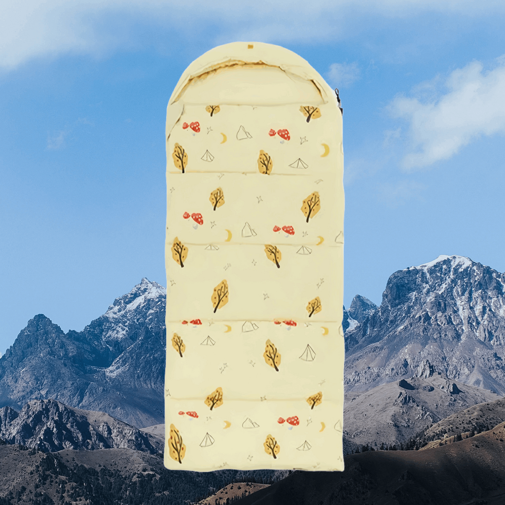 Cheese Yellow Kids Sleeping Bag image 2