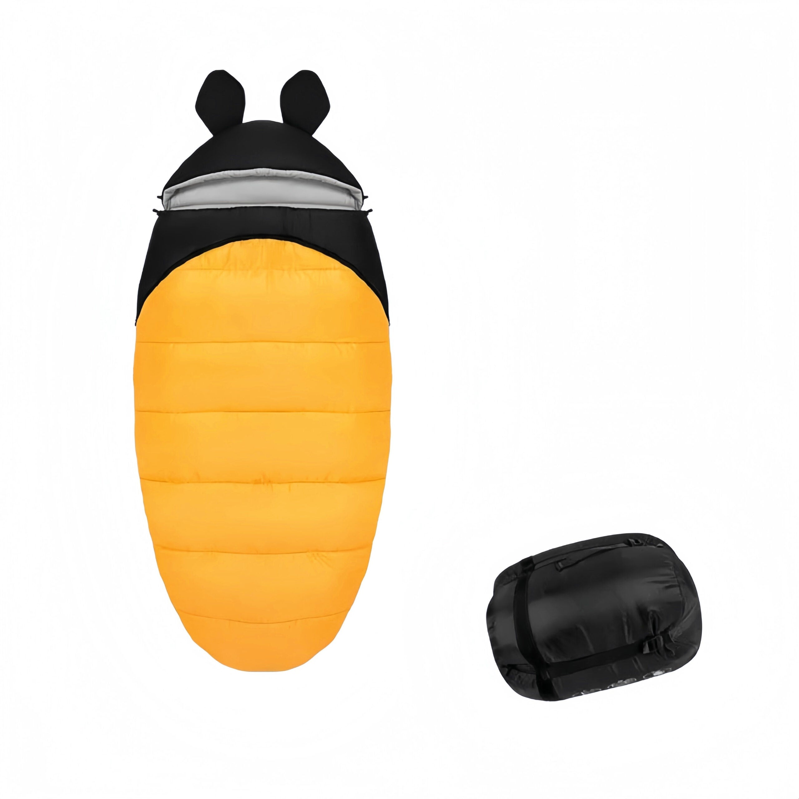 Yellow Outdoor Sleeping Bag image 0