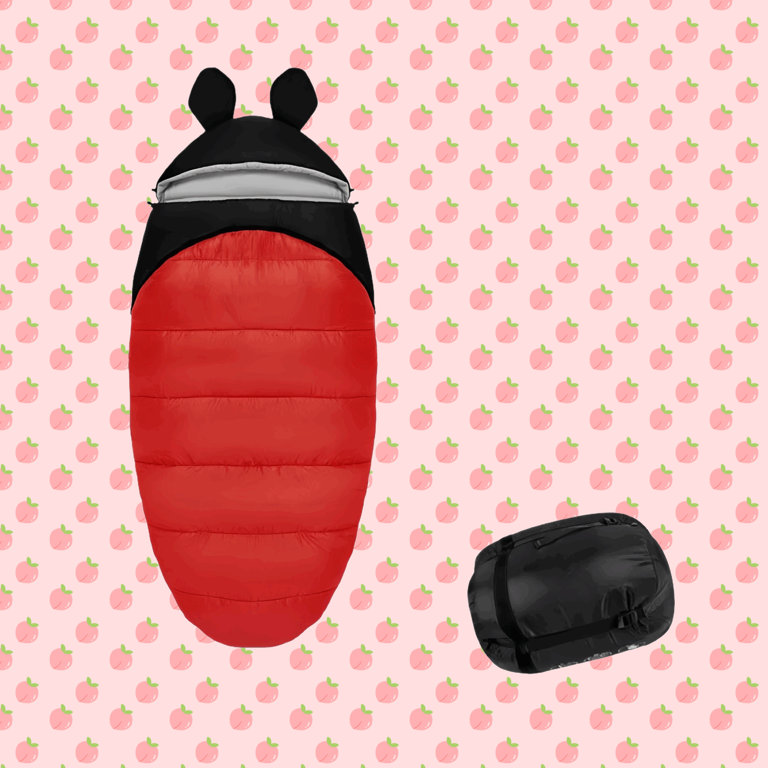 Red Outdoor Sleeping Bag image 2